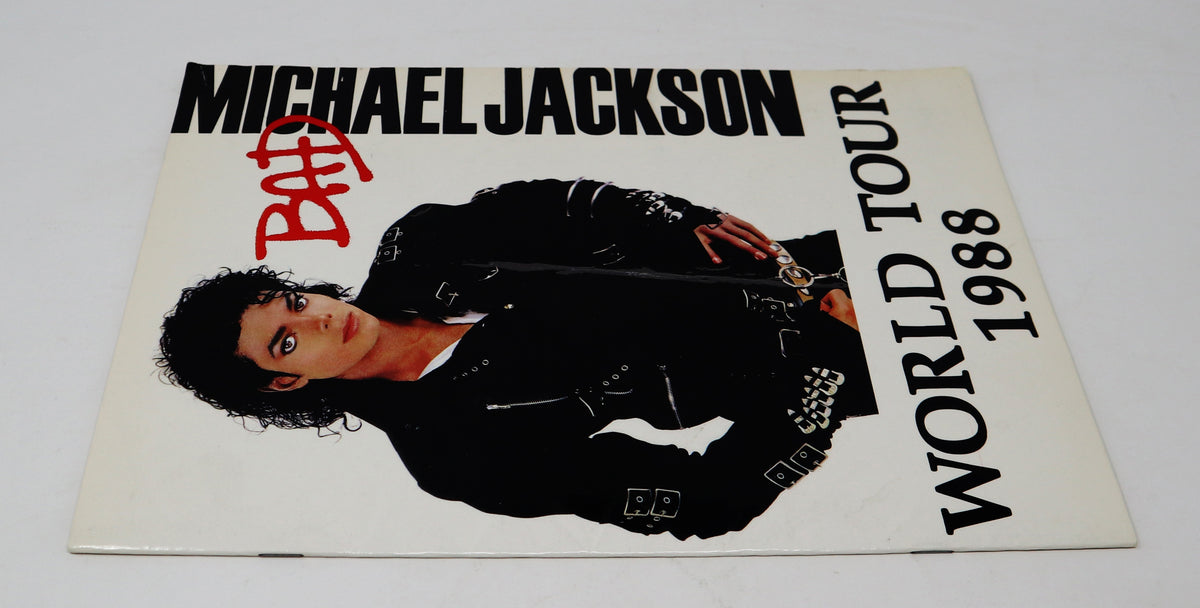 Vintage 80s Michael Jackson Bad World Tour 1988 Concert Programme