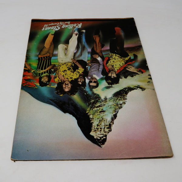 Vintage 70s Rolling Stones Tour Of Europe '76 Tour Concert Programme Program Book Mick Jagger
