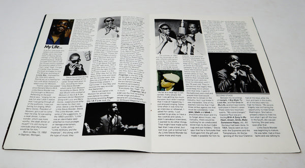Vintage 1980 80s Stevie Wonder Hotter Than July At Wembley Arena Tour Concert Programme Program Book