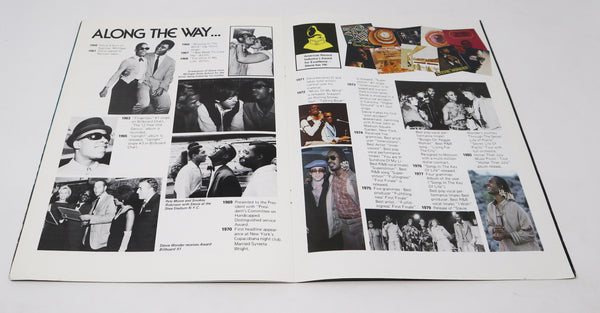 Vintage 1980 80s Stevie Wonder Hotter Than July At Wembley Arena Tour Concert Programme Program Book