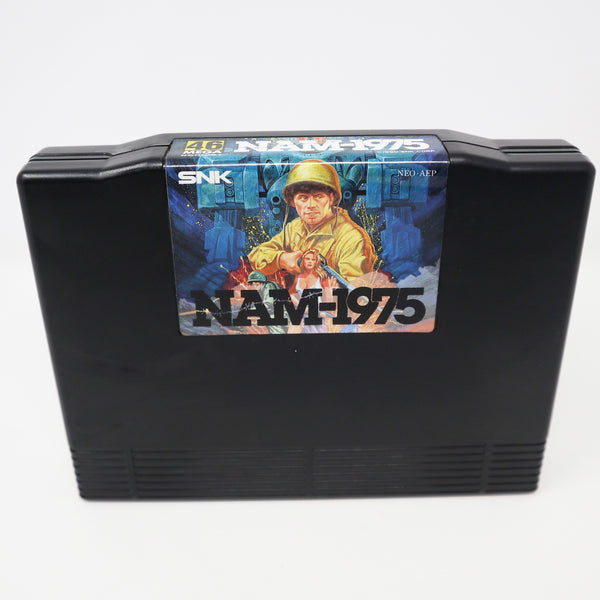 Vintage 1990 90s SNK Neo-Geo AES Nam-1975 Video Game Japan