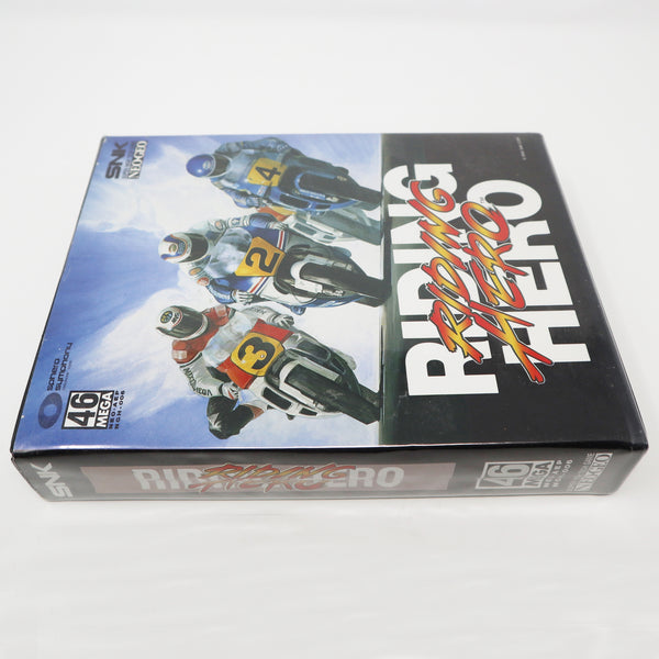 Vintage 1990 90s SNK Neo-Geo AES Riding Hero Video Game Japan