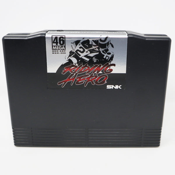 Vintage 1990 90s SNK Neo-Geo AES Riding Hero Video Game Japan