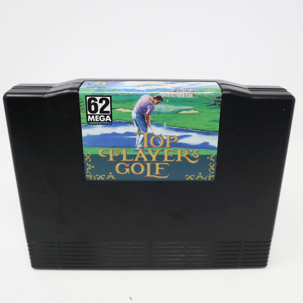 Vintage 1990 90s SNK Neo-Geo AES Top Player's Golf Video Game Japan