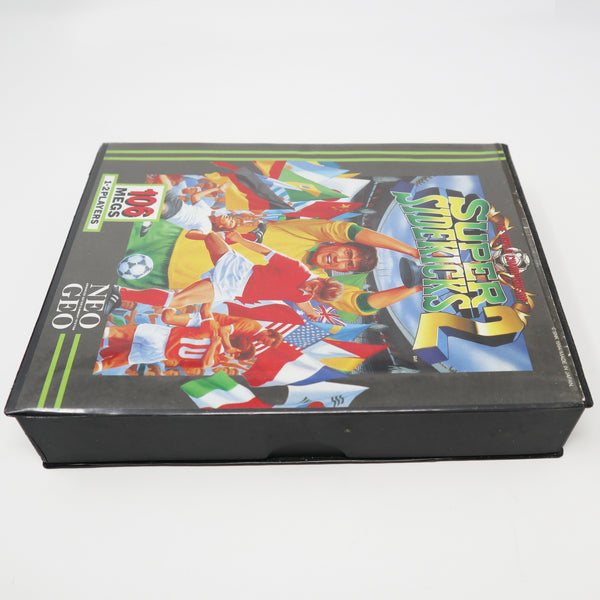 Vintage 1994 90s SNK Neo-Geo AES Super Sidekicks 2 Video Game Japan