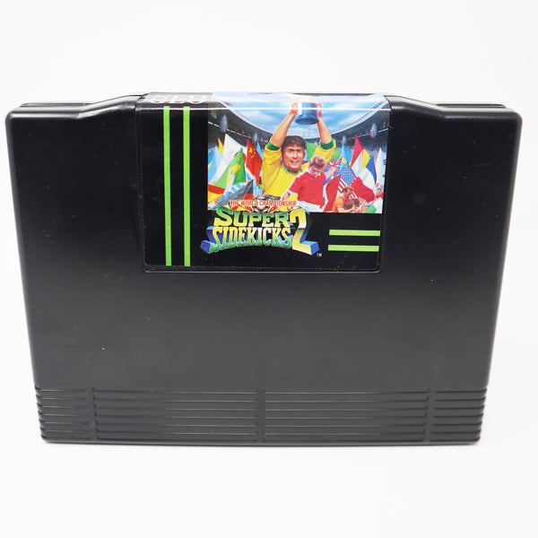 Vintage 1994 90s SNK Neo-Geo AES Super Sidekicks 2 Video Game Japan