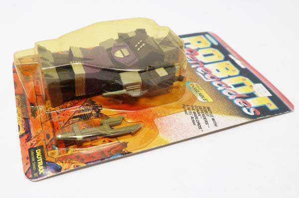 Vintage 1984 80s Remco Robot Renegades Diotrax - Collectible Series - 37 Fully Poseable 5.5" Action Figure MOC Carded Sealed Rare
