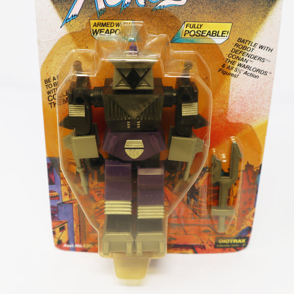 Vintage 1984 80s Remco Robot Renegades Diotrax - Collectible Series - 37 Fully Poseable 5.5" Action Figure MOC Carded Sealed Rare
