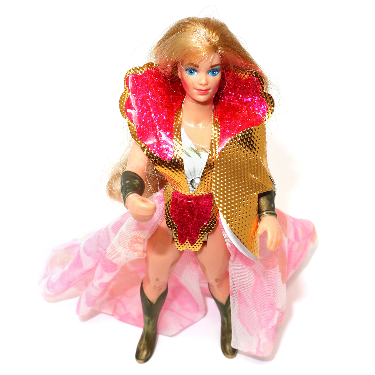Vintage 1984 80s Mattel She Ra Shera Princess of Power Action Figure Hold on to Your Hat Fantastic Fashions Outfit