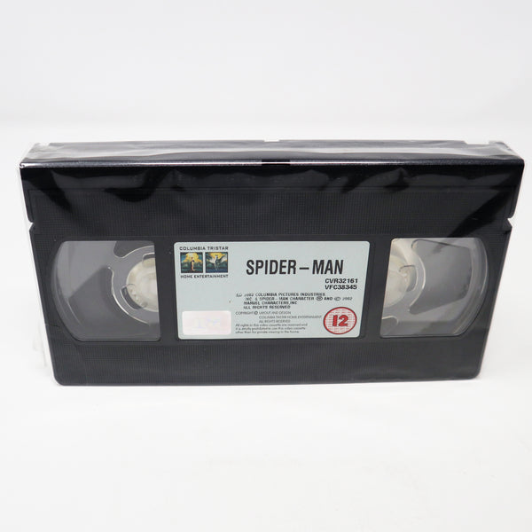 2002 Columbia Pictures Spider-Man Spiderman Tobey Maguire Kirsten Dunst Willem Dafoe PAL VHS (Video Home System) Tape Sealed Rare