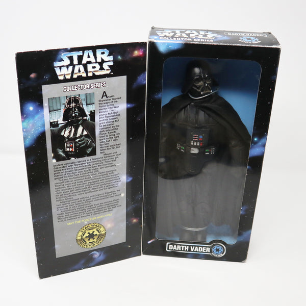 Vintage 1997 90s Hasbro Kenner Star Wars Collector Series Darth Vader Fully Poseable 12" Action Figure Boxed