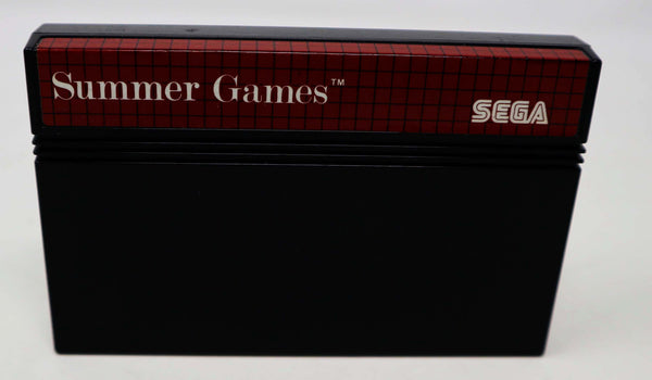 Vintage 1991 90s Sega Master System Summer Games Cartridge Video Game Pal Sports 1 to 4 Players