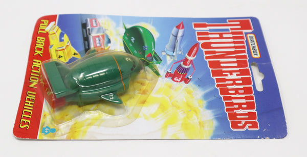 Vintage 1993 90s Matchbox Tyco Toys Thunderbirds Thunderbird 2 Pull Back Action Vehicles Carded MOC