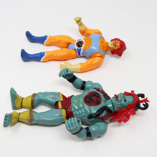 Vintage 1985 80s LJN Toys Thundercats Lion-O & Mumm-Ra Action Figures Lot