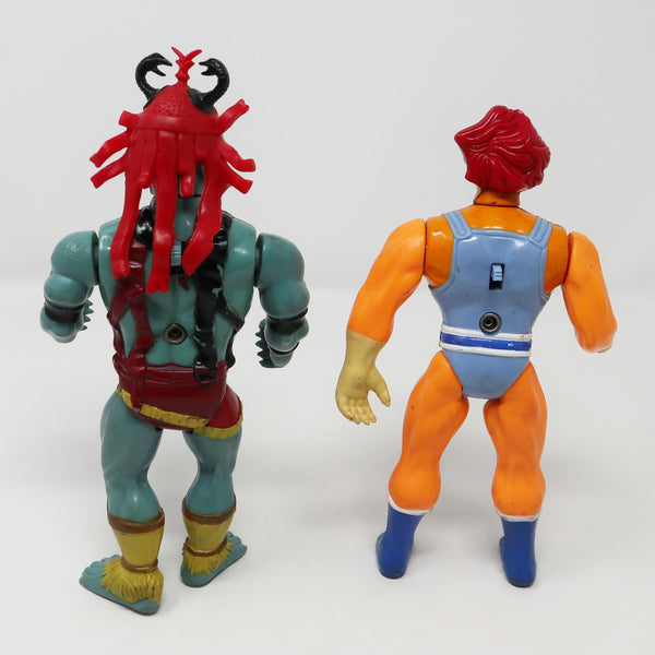 Vintage 1985 80s LJN Toys Thundercats Lion-O & Mumm-Ra Action Figures Lot