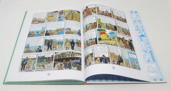 2011 Egmont Herge - The Adventures Of Tintin - The Seven Crystal Balls Comic Strip Story Hardback Book Reprint