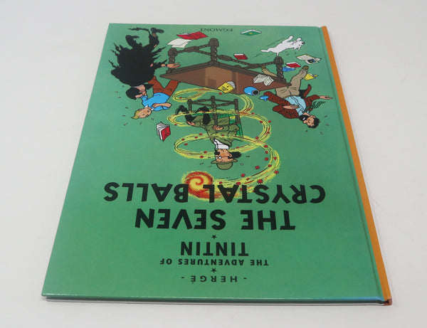 2011 Egmont Herge - The Adventures Of Tintin - The Seven Crystal Balls Comic Strip Story Hardback Book Reprint