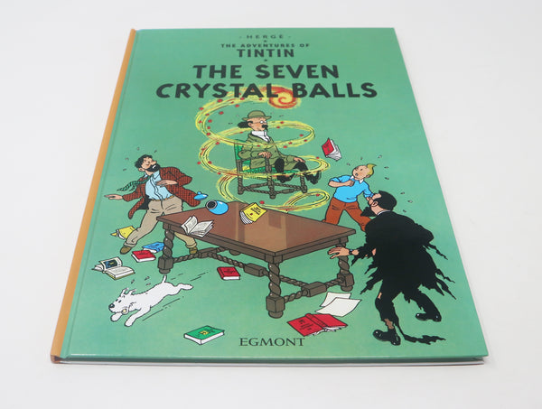 2011 Egmont Herge - The Adventures Of Tintin - The Seven Crystal Balls Comic Strip Story Hardback Book Reprint