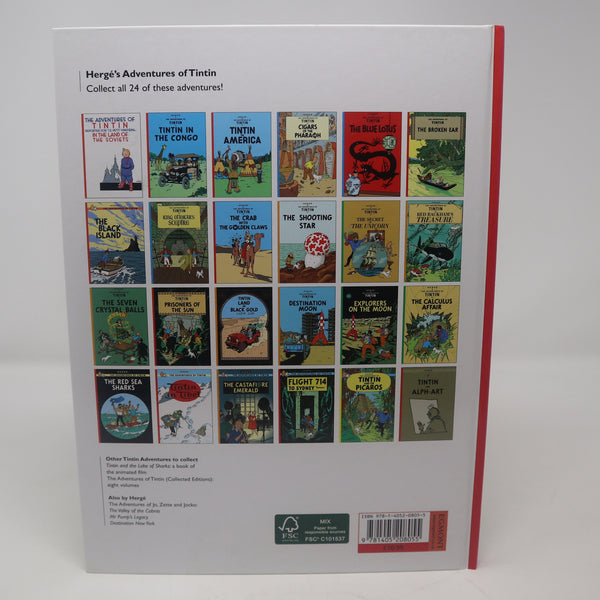 2011 Egmont Herge - The Adventures Of Tintin - The Broken Ear Comic Strip Story Hardback Book Reprint