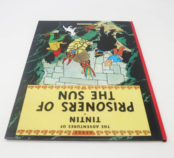 2012 Egmont Herge - The Adventures Of Tintin - Prisoners Of The Of The Sun Comic Strip Story Hardback Book Reprint