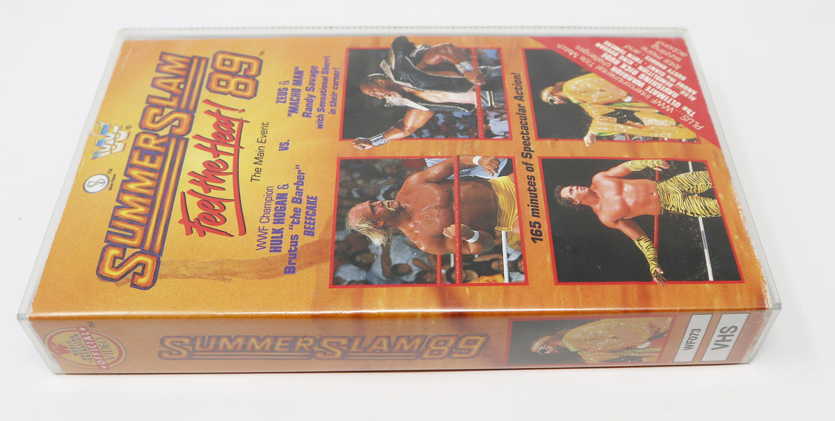 Vintage SilverVision WWF World Wrestling Federation Official SummerSlam  Summer Slam '89 VHS (Video Home System) Tape