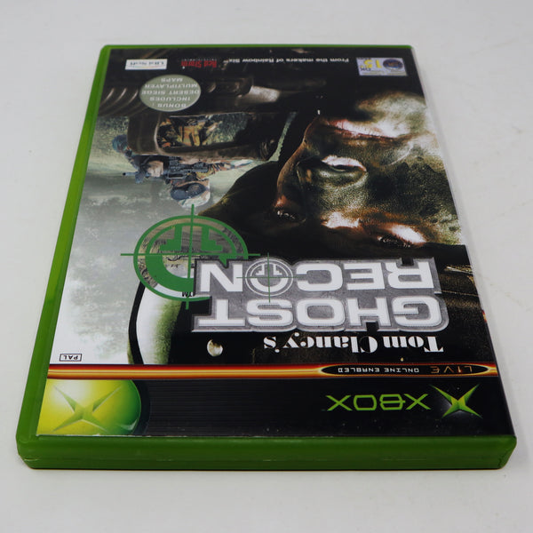 Vintage 2002 Microsoft Xbox X-Box Tom Clancy's Ghost Recon Video Game PAL 1-2 Players