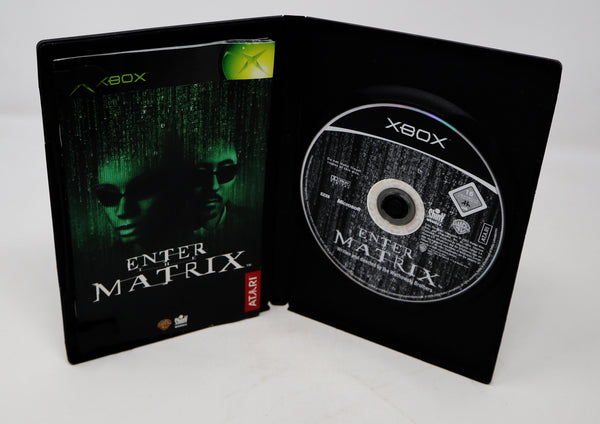 Vintage 2003 Microsoft Xbox X-Box Enter The Matrix Video Game PAL 1 Player