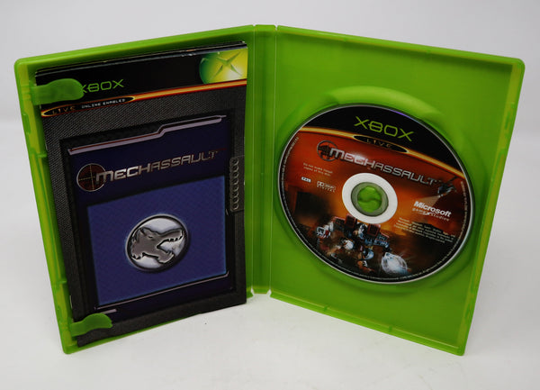 Vintage 2002 Microsoft Xbox X-Box Mechassault Video Game PAL 1-8 Players