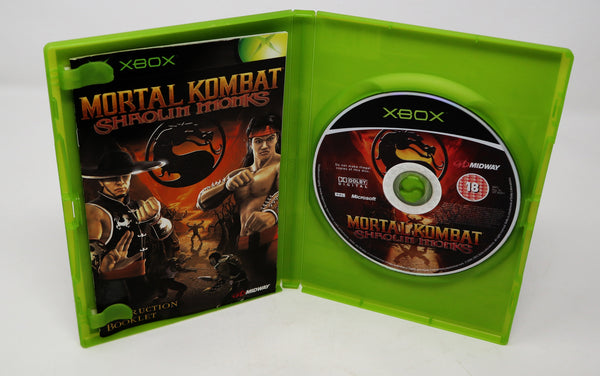 Vintage 2005 Microsoft Xbox X-Box Mortal Kombat Shaolin Monks Video Game PAL 1-2 Players