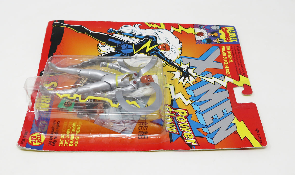 Vintage 1993 90s Toy Biz Marvel Comics X-Men Storm Action Figure No. 4 ...