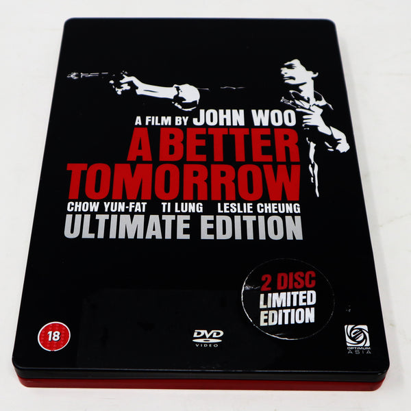 2006 A Better Tomorrow A Film By John Woo DVD Video 2-Disc Ultimate Edition Steelbook Boxset Pal Region 2 Rare Chow Yun-Fat Ti Lung Leslie Cheung Martial Arts Retro