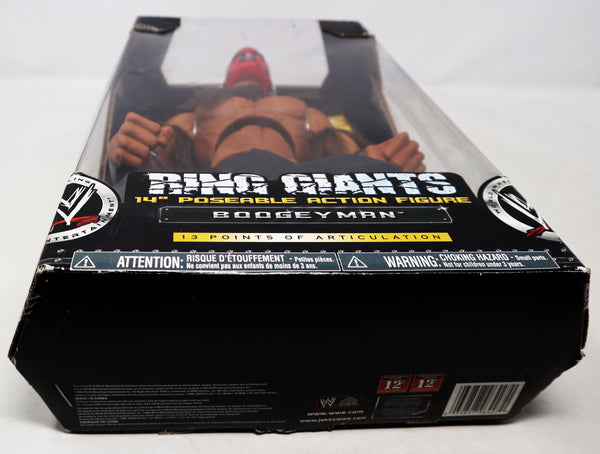 2006 JAKKS Pacific / Vivid Imaginations WWE World Wrestling Entertainment Ring Giants Boogeyman Boogey Man 14" Poseable Action Figure Mint Boxed Sealed MISB Retro
