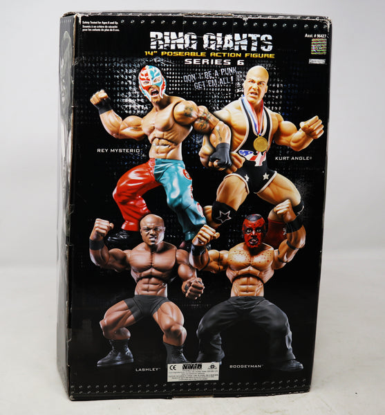 2006 JAKKS Pacific / Vivid Imaginations WWE World Wrestling Entertainment Ring Giants Boogeyman Boogey Man 14" Poseable Action Figure Mint Boxed Sealed MISB Retro