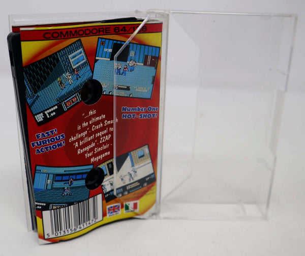 Vintage 1984 80s Commodore 64 C64 CBM 64 / 128 Target Renegade Cassette Tape Video Game