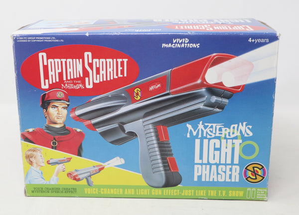 Vintage Vivid Imaginations Captain Scarlet And The Mysterons 51009 Light Phaser Voice Changer Boxed Gerry Anderson Retro