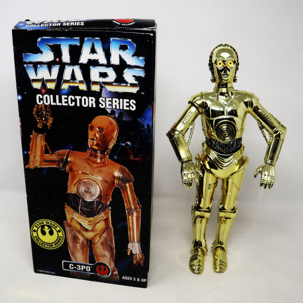 Vintage 1997 90s Hasbro Kenner Star Wars Collector Series C-3PO C-3P0 Fully Poseable 12" Action Figure Boxed Retro