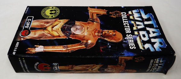 Vintage 1997 90s Hasbro Kenner Star Wars Collector Series C-3PO C-3P0 Fully Poseable 12" Action Figure Boxed Retro