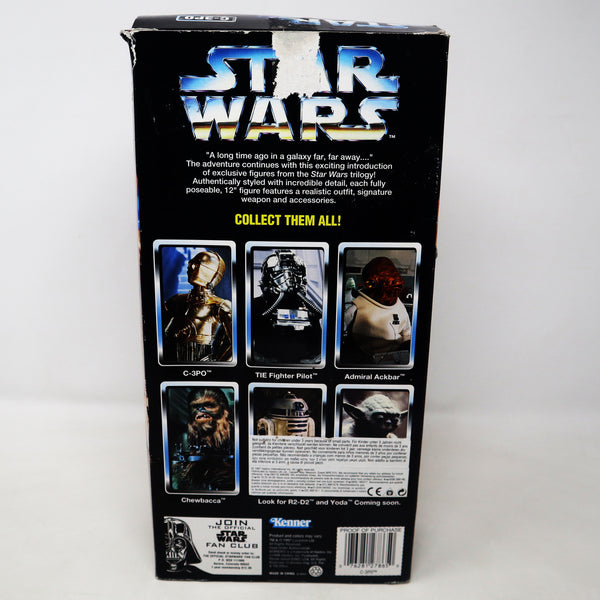 Vintage 1997 90s Hasbro Kenner Star Wars Collector Series C-3PO C-3P0 Fully Poseable 12" Action Figure Boxed Retro