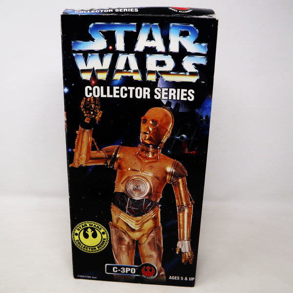 Vintage 1997 90s Hasbro Kenner Star Wars Collector Series C-3PO C-3P0 Fully Poseable 12" Action Figure Boxed Retro