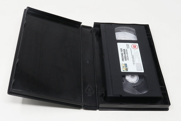 Vintage 2001 Columbia Tristar Crouching Tiger Hidden Dragon VHS Video Home System Tape Rare Big Box Version Martial Arts