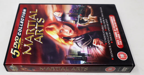 2005 Cynthia Rothrock 5 x Films Movies 5-Disc DVD Collection Video Boxset Rare Martial Arts 7 Hours Of Entertainment Retro