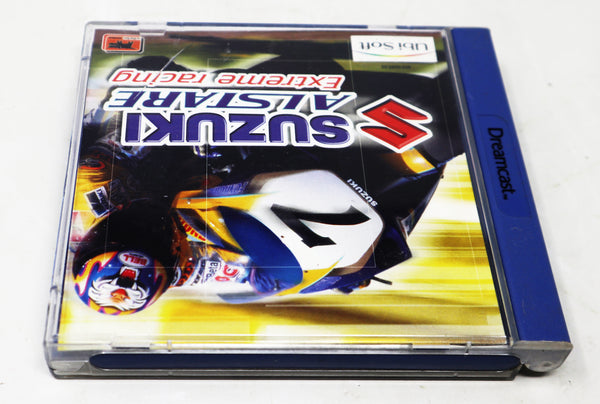 Vintage 1999 90s Sega Dreamcast Suzuki Alstare Extreme Racing Video Game Pal 1-2 Players Retro