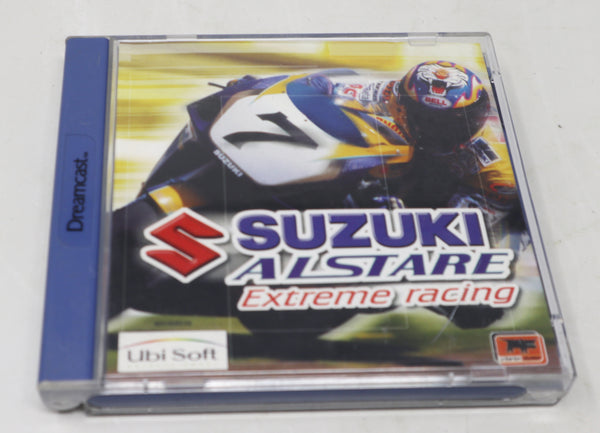 Vintage 1999 90s Sega Dreamcast Suzuki Alstare Extreme Racing Video Game Pal 1-2 Players Retro