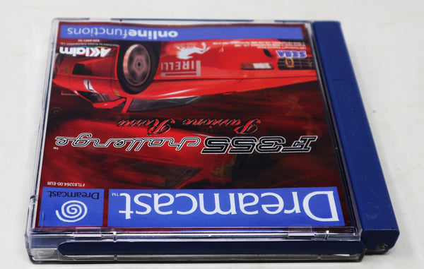 Vintage 2000 Sega Dreamcast F355 Challenge Passione Rossa Racing Video Game Pal 1-2 Players Retro