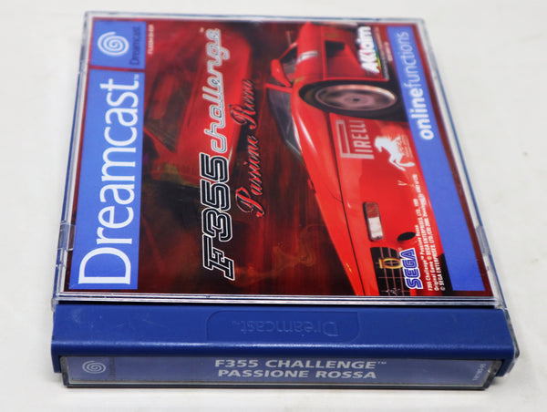 Vintage 2000 Sega Dreamcast F355 Challenge Passione Rossa Racing Video Game Pal 1-2 Players Retro