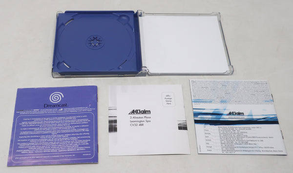 Vintage 2000 Sega Dreamcast F355 Challenge Passione Rossa Racing Video Game Pal 1-2 Players Retro