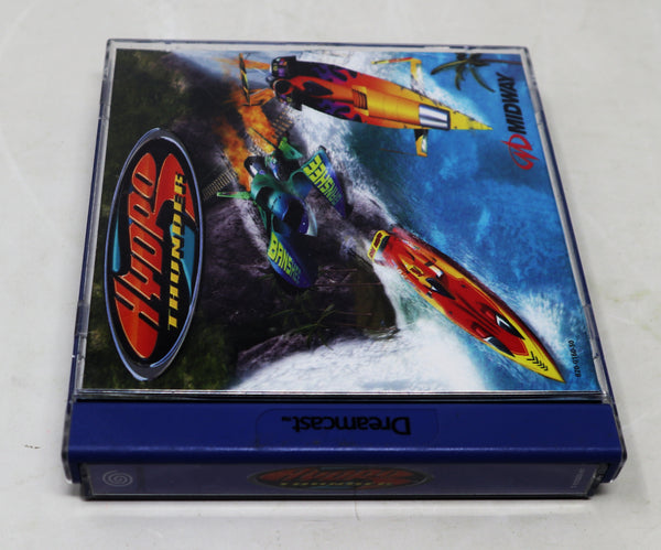 Vintage 1999 90s Sega Dreamcast Hydro Thunder Super-Boat Racing Video Game Pal 1-2 Players Retro
