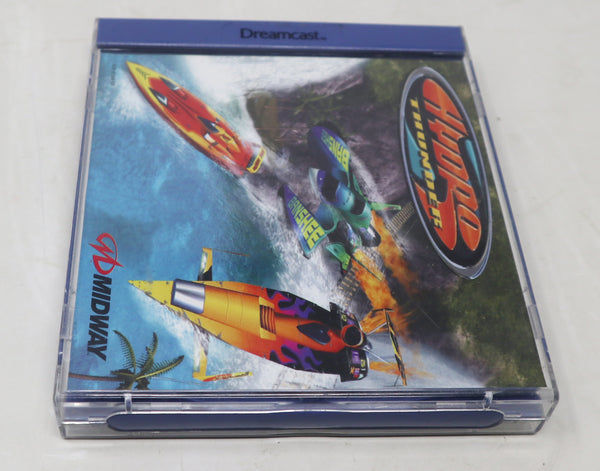 Vintage 1999 90s Sega Dreamcast Hydro Thunder Super-Boat Racing Video Game Pal 1-2 Players Retro