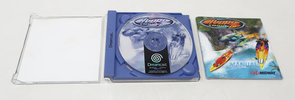 Vintage 1999 90s Sega Dreamcast Hydro Thunder Super-Boat Racing Video Game Pal 1-2 Players Retro