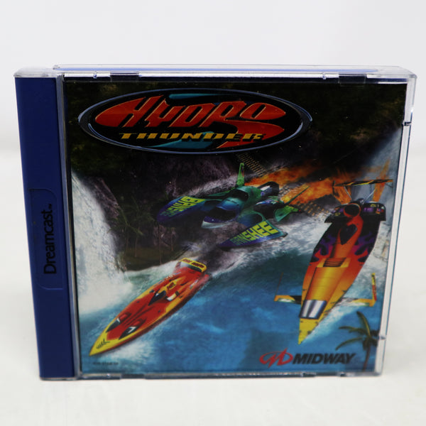 Vintage 1999 90s Sega Dreamcast Hydro Thunder Super-Boat Racing Video Game Pal 1-2 Players Retro